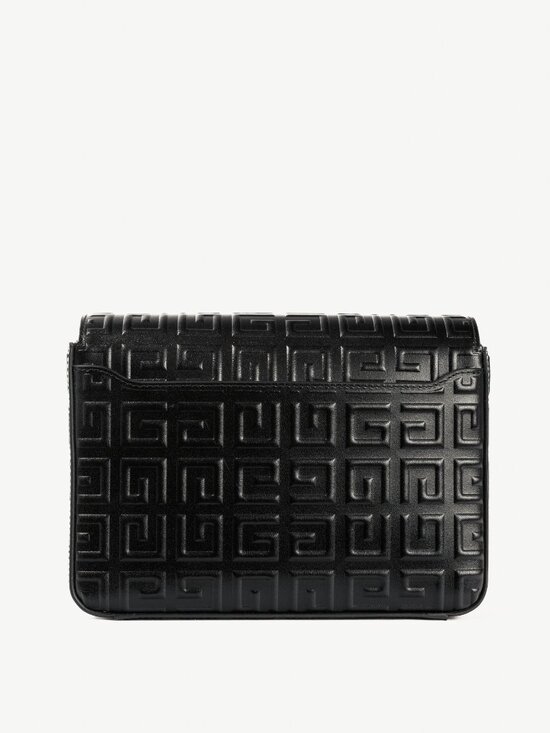 Givenchy Medium 4G Black Embossed Crossbody - Picture 4 of 12